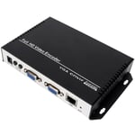 VGA-videokooderi HTTP RTSP RTMP UDP HD Live Streaming Video Signal Encoder US Plug 100~240V