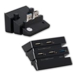 Hub USB 5 Ports pour Sony Playstation 4 PS4 Pro - Noir