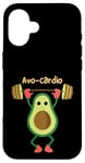 iPhone 16 Avo Cardio Fitness Gym Workout Weights Deadlift Funny Case