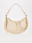 Tommy Hilfiger Monogram Shoulder Bag - Beige