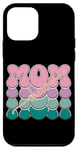 Coque pour iPhone 12 mini Expression de texte à bulles colorées Mom Cheer