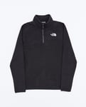 THE NORTH FACE M 100 GLACIER 1/4 ZIP BLACK Herr BLACK