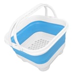 Folding Baby Bath Toy Basket Multifunctional Foldable Bath Toy Organizer With