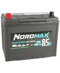 NORDMAX FRITIDSBATTERI 12V 85Ah 750A