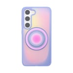 PopSockets Samsung Galaxy S23 Case Compatible with MagSafe, with Magnetic Round Phone Grip Included, Phone Case for Galaxy S23 - Aura