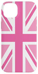 iPhone 14 Plus Pink, United Kingdom The Union Jack Flag Case