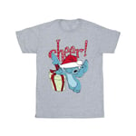 Disney Herr Lilo And Stitch Cheer T-Shirt XXL Sports Grey Sports Grey XXL