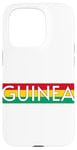 iPhone 15 Pro GUINEA FLAG SPORTS SOCCER FOOTBALL ATHLETIC TEAM JERSEY Case