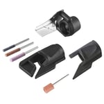 Kit de pièces jointes pour affûter les outils de jardinage en plein air, Kit d'affûtage Dremel pour outil Dremel lames de scie à chaîne à coupe lente Ea