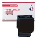 TONER 80C2SK0 80C2SK0 Noir x 1 Compatible pour LEXMARK-NOPAN-INK Lexmark CX310dn CX310 CX510 CX510de CX510de CX510dte CX410 CX410de CX410dte CX410e