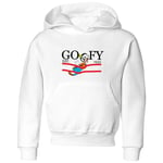 Disney Goofy By Nature Kids' Hoodie - White - 11-12 ans