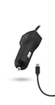 Chargeur Allume-Cigare USB-C 2,4 A pour Nintendo Switch - noir