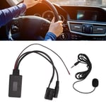 ♡ Car 5.0 AUX Adapter Cable Microphone Kit Hands Fit For