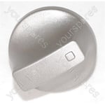 Genuine Control Knob Electri C Silver for Hotpoint Cookers and Ovens