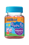 Vitabiotics - Wellkid Peppa Pig Vitamin D 400 IU - Strawberry Pouch - 30 Gummies