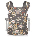 GAGAKU Baby Doll Carrier Front and Back Carrier for Dolls, Cotton Stuffed Animal Doll Accessories, Doll Carriers with Adjustable Straps for Little Girls - Marigold flower