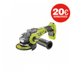 Meuleuse d'angle brushless Ryobi 18 v One+ - sans batterie ni chargeur - R18AG7-0