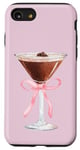 Coque pour iPhone SE (2020) / 7 / 8 Esthétique Rose Matrini Y2K Coquette Espresso Martini Lover