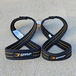 GASP Figure 8 Straps, Black (L)