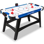 Powered Air Hockey Table, 4.5ft 54'' Sports Arcade Games, with Complete Accessories, Digital LED Scoreboard, Built in Score Tracker, Perfect for Adults and Kids, Home Game Room