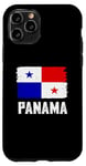 Coque pour iPhone 11 Pro T-shirt Panama pour homme et femme Drapeau panaméen Panama