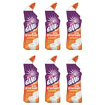 CILLIT BANG Lot de 6 Gels WC Nettoyant Surpuissant Ultra D¿tartrant - 750 ml