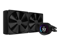 NZXT Kraken Elite 280 - Kylsystem med vätska till processorn - med LCD-display - (för: LGA1700, LGA1200, LGA115x Socket, AM4, AM5) - koppar - 140 mm