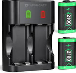 Batterie Pour Xbox Controller (2 Batteries), Batterie Rechargeable Xbox Controller, Station De Charge De Batterie Avec Indicateur Led, Xbox Series S & Xbox Series X Batterie Du Contrôleur