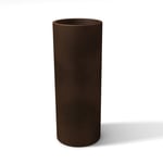 POT EN RÉSINE BRONZE HAUT 90 CM AVEC CACHE POT MODERNE RÉSINE JARDIN INTÉRIEUR