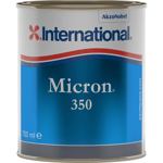 INTERNATIONAL Micron 350 - 0,75 lt Sort - selvpolerende bunnstoff