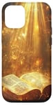 iPhone 12/12 Pro Catholicism Open Bible Rays Spiritual Divine Case