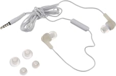JVC Gumy Plus In Ear Headphones with Bass Boost Comfortable Earbuds White