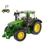 TRATTORE JOHN DEERE 6R 185 1:32 Britains Mezzi Agricoli e Accessori Die Cast