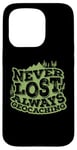 Coque pour iPhone 15 Pro Jamais perdu toujours geocaching