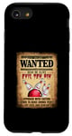 Coque pour iPhone SE (2020) / 7 / 8 Bowler 10 Funny Bowling Wanted Dead O r Alive Evil Dix Pin