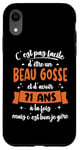 Coque pour iPhone XR 71 ans Cadeau Anniversaire Homme Beau Gosse Idée Cadeau