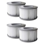 Poolfilter för MSpa uppblåsbara pooler (2020) 4-pack Grå MSpa released