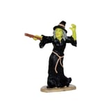 Lemax Spooky Town Figurine - Witch Casts Spell