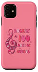 Coque pour iPhone 11 Rocking 100 Days Of School Music Professeur de musique pour enfants étudiants musique