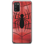 ERT GROUP mobile phone case for Samsung A02S original and officially Licensed Marvel pattern Spider Man 013 optimally adapted to the shape of the mobile phone, case made of TPU