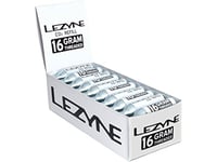 LEZYNE Boîte de présentation avec Pompe à CO2, Support et Pompe à Sol, Blanc, 16 g, 30 pièces