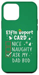 iPhone 12 mini Dad Bod Christmas Nice Naughty Funny Xmas List Dad Jokes Case