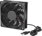 Boîtier D'Ordinateur Ventilateur Boîtier Ventilateur Ventilateur De Refroidissement Ultra Silencieux Pc Cooler 5 V Pour Ordinateur Pc Pour Tous Types De Routeurs Modem Tv