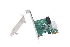 SilverStone SST-EC03S-P - Carte PCI-E Express USB 3.0, Connecteur d'alimentation avec 4 broches mâles 5V et 1 connecteur USB 3.0 de 20 broches ( offre deux autres ports USB 3.0 )