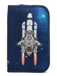 Beckmann Of Norway Single-Section Pencil Case - Space Mission Multi/patterned