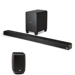 Polk Signa S4 Dolby Atmos Soundbar & Wireless Subwoofer with Polk Assist Bluetooth Speaker