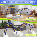 Kids Climbing Frame with Climbing Arch, Triangle Climber, Indoor and Outdoor Use