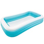 Intex - 58484NP - Piscine Rectangulaire Givrée - Coloris Bleu, 305x183x56 cm