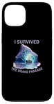 iPhone 13 Antarctica I Survived The Drake Passage Purple Iceberg Case