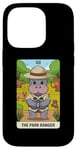 iPhone 14 Pro Baby Pgymy Hippo Tarot Card The Park Ranger Hippopotamus Case